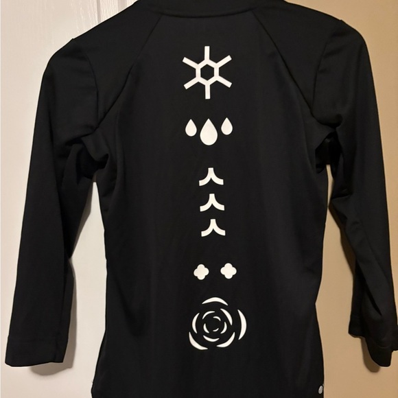 Adidas Kids Black Long Sleeve Shirt size medium young girls. - Picture 3 of 5